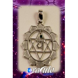 TALISMAN PLATA ANAHATA, 4º CHAKRA