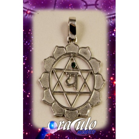 TALISMAN PLATA ANAHATA, 4º CHAKRA