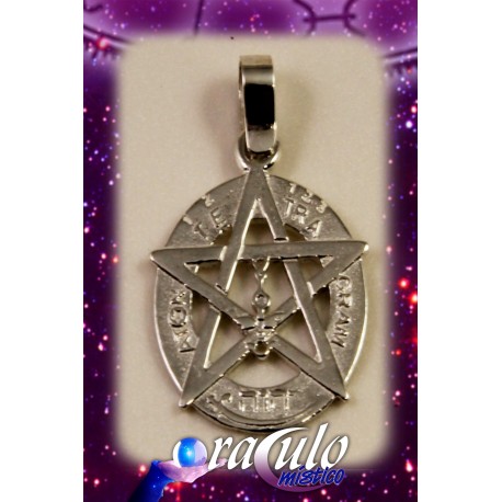 TALISMAN PLATA TETRAGRAMATON GRANDE