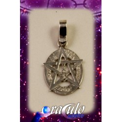 TALISMÁN PLATA TETRAGRAMATON PEQ