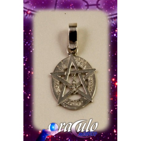 TALISMÁN PLATA TETRAGRAMATON PEQ